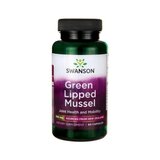 Green Lipped Mussel - Scoica cochilie verde 500 mg 60 Capsule, Swanson